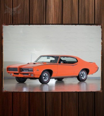 Металлическая табличка Pontiac GTO 564